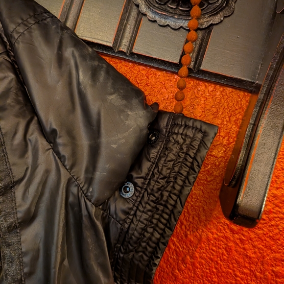 RUDSAK Black Puffer Jacket with Fur Trim - Picture 5 of 5